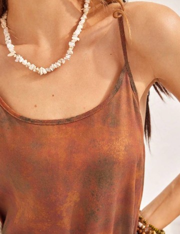 Rochie lunga SHEIN, maro