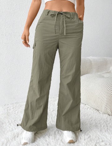 Pantaloni SHEIN, verde