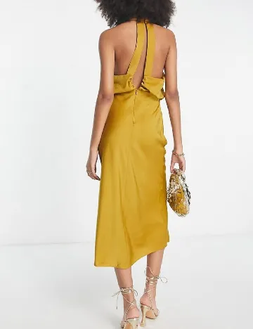 Rochie lunga ASOS, mustar