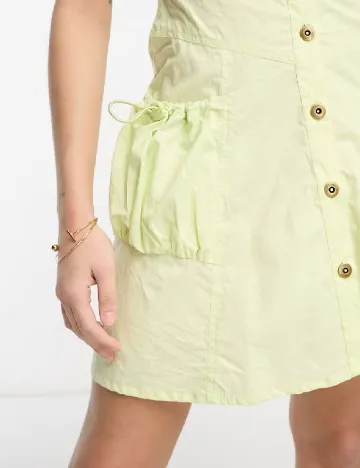 Rochie scurta ASOS, verde