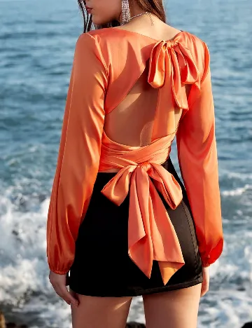 Bluza Anewsta, portocaliu