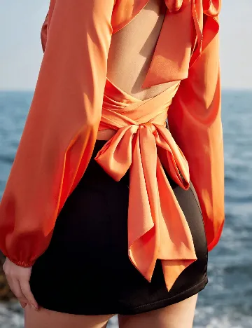 Bluza Anewsta, portocaliu