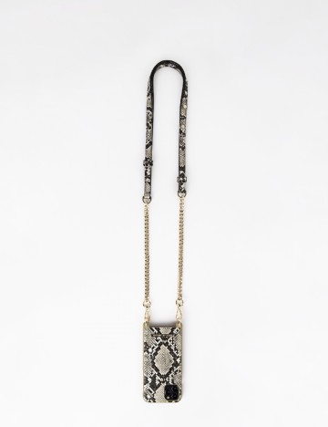 Husa iPhone IDEAL OF SWEDEN, imprimeu sarpe