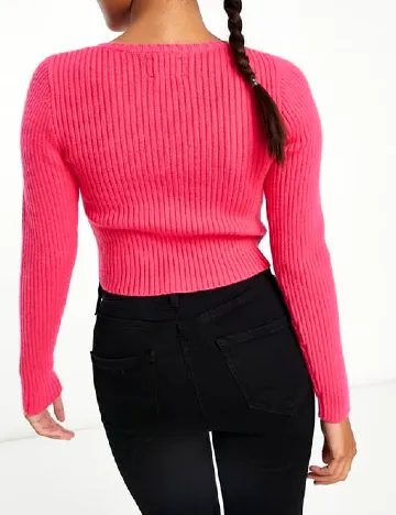 Pulover ASOS, roz Roz