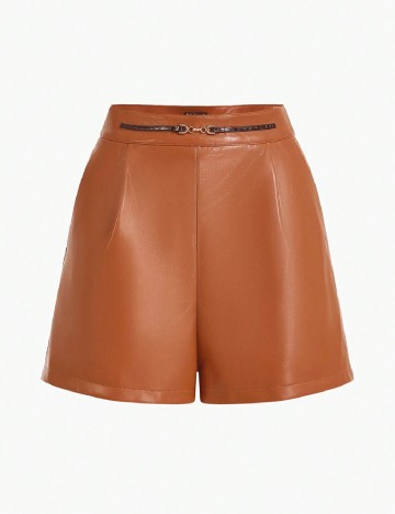 Pantaloni scurti MOTF, maro