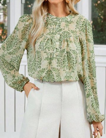 Bluza SHEIN, verde