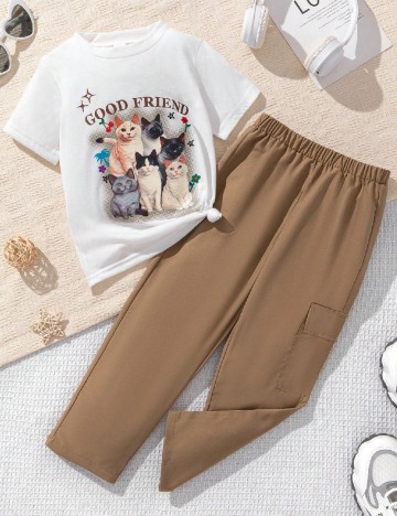 Compleu Shein Kids, mix culori