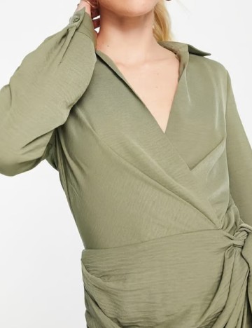 Rochie lunga ASOS, verde