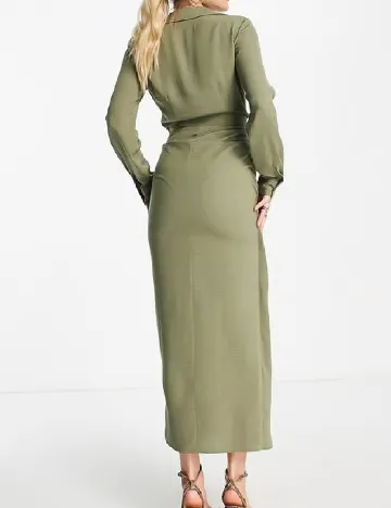 Rochie lunga ASOS, verde Verde