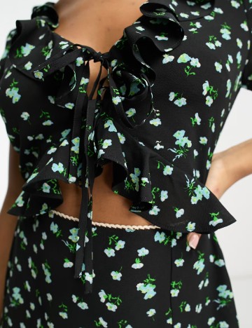 Rochie scurta ASOS, negru