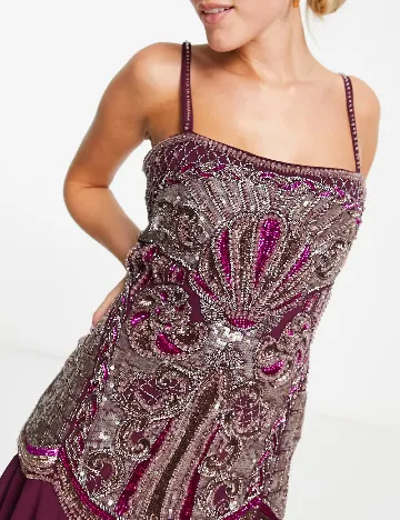 Rochie scurta ASOS, mov Mov