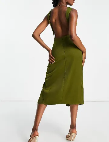 Rochie medie IN THE STYLE, verde Verde