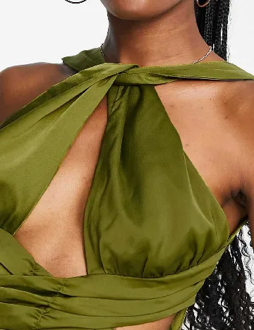 Rochie medie IN THE STYLE, verde Verde