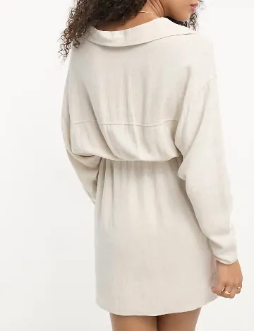 Rochie scurta ASOS, crem Crem