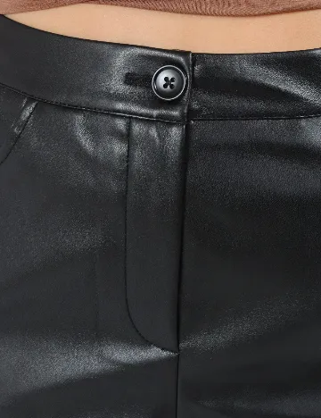 Pantaloni COLLUSION, negru Negru