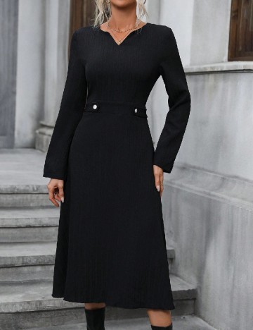 Rochie medie SHEIN, negru