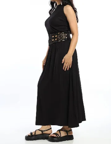 Rochie lunga ASOS, negru Negru