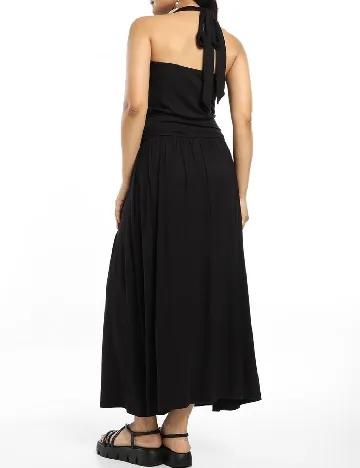 Rochie lunga ASOS, negru Negru