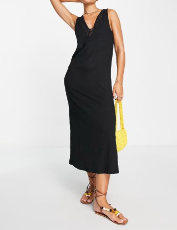 Rochie medie ASOS, negru