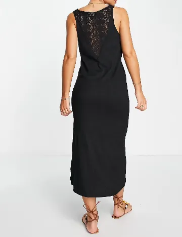 Rochie medie ASOS, negru Negru