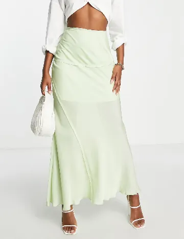 Fusta ASOS, verde Verde