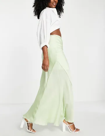 Fusta ASOS, verde Verde