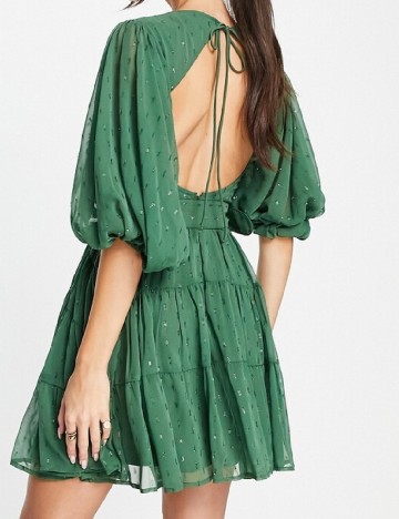 Rochie scurta ASOS, verde