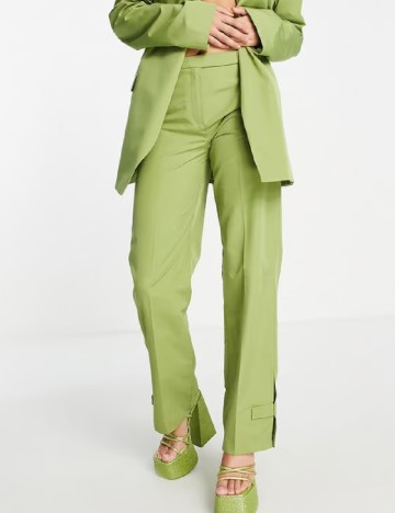 Pantaloni COLLUSION, verde