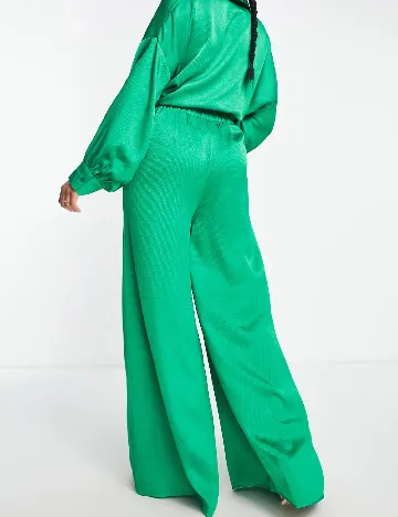 Pantaloni ASOS, verde Verde