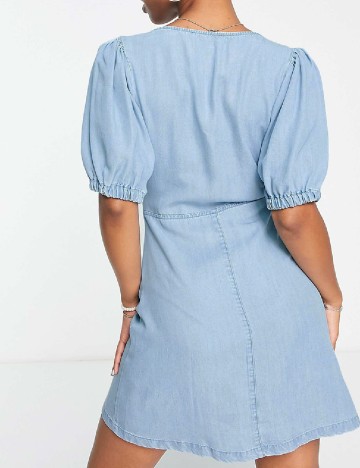 Rochie scurta ASOS, albastru