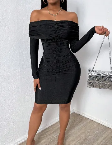 Rochie scurta SHEIN, negru Negru