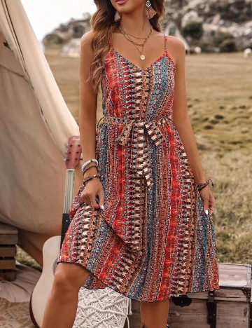 Rochie medie SHEIN, mix culori