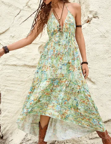 Rochie medie SHEIN, verde Verde