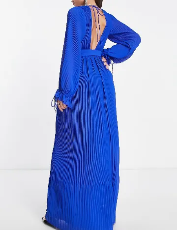 Rochie lunga ASOS, albastru Albastru