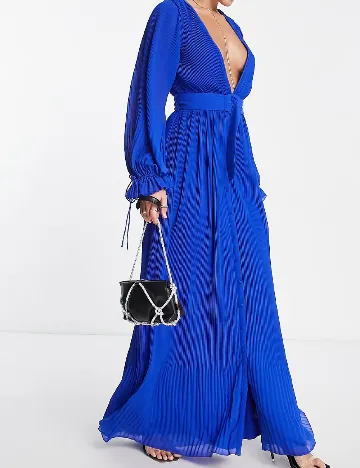Rochie lunga ASOS, albastru Albastru