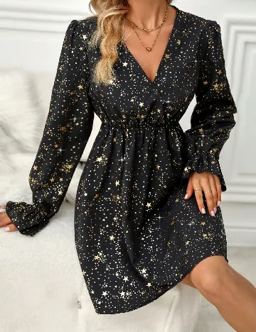 Rochie scurta SHEIN, negru Negru