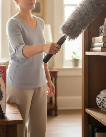 Pamatuf de praf electric CleanRite, gri Gri