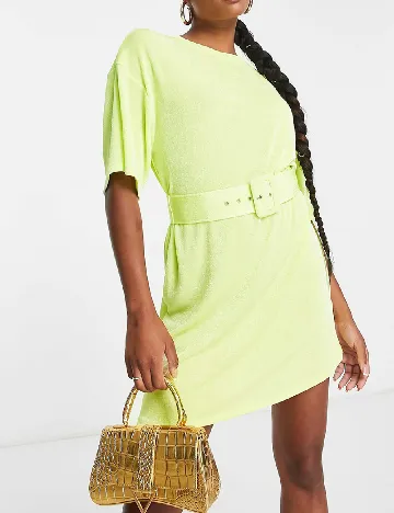 Rochie scurta ASOS, verde Verde