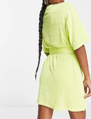 Rochie scurta ASOS, verde Verde