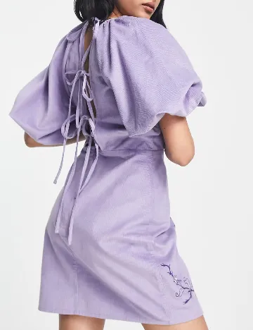 Rochie scurta ASOS, mov Mov