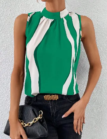 Bluza SHEIN, verde Verde
