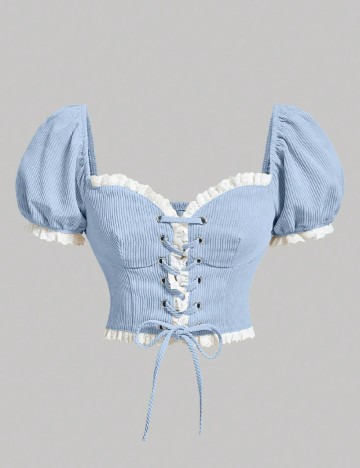 Top SHEIN, albastru