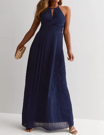 Rochie lunga TFNC London, bleumarin Albastru