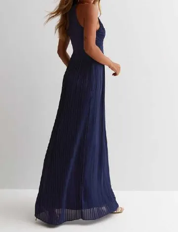 Rochie lunga TFNC London, bleumarin Albastru