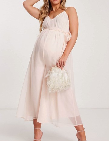 Salopeta Asos Maternity, roz pal