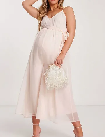 Salopeta Asos Maternity, roz pal