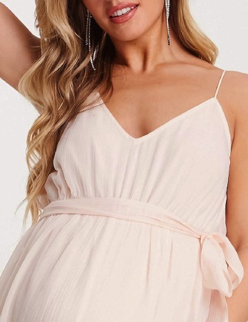 Salopeta Asos Maternity, roz pal