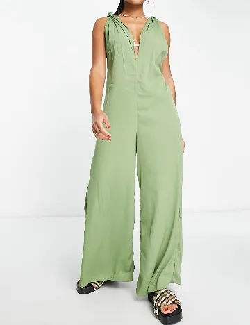 Salopeta de plaja ASOS, verde