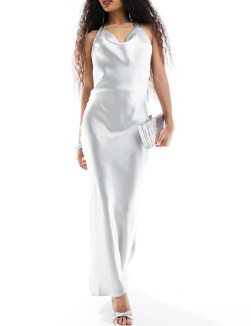 Rochie lunga River Island, gri