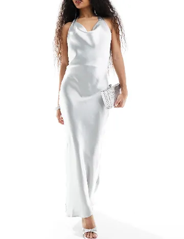 Rochie lunga River Island, gri